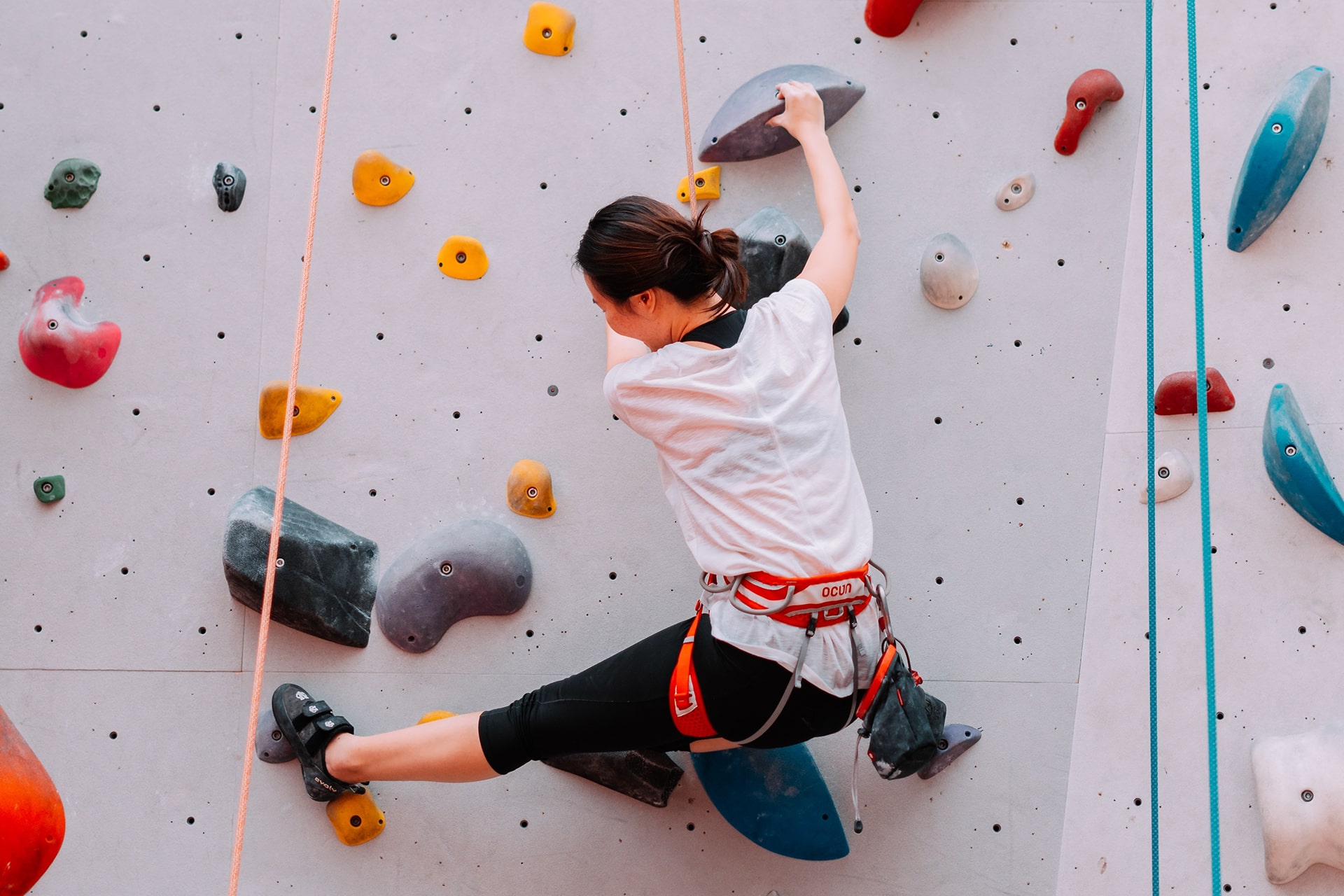 Rock-Climbing Wall